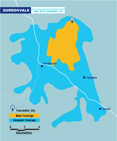 Green Hill Transmitter Coverage